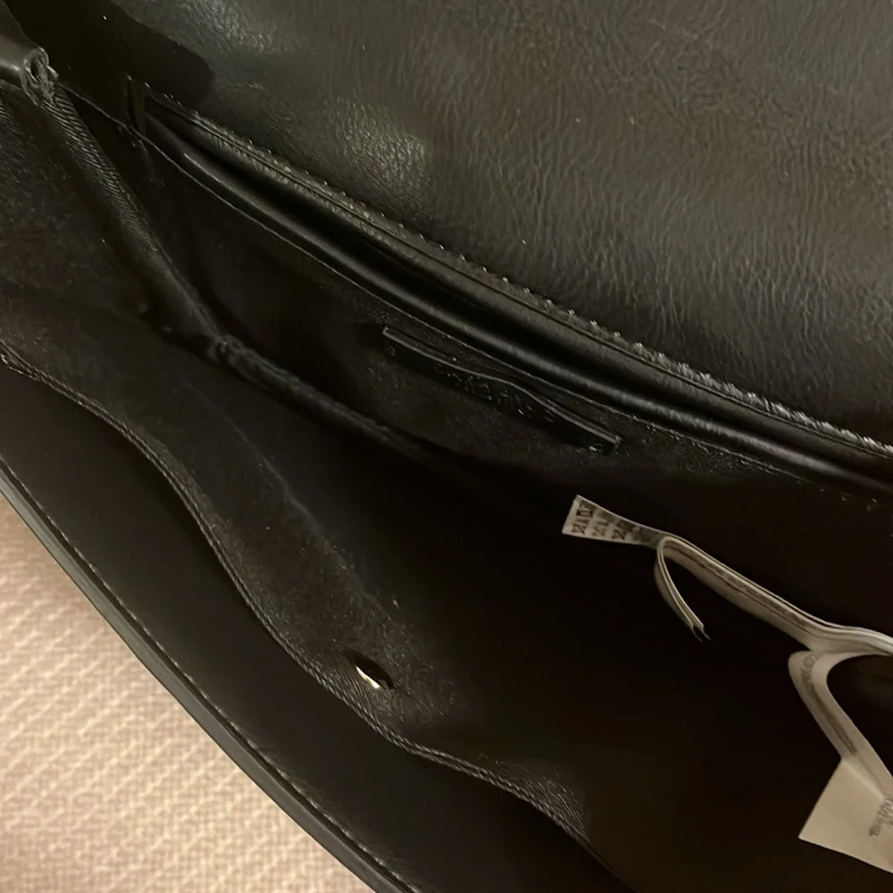 ZARA Basic Collection Black Clutch
